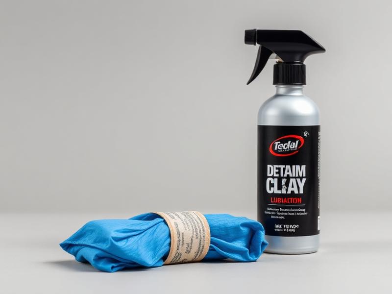 Clay bar (barra de argila) + lubrificante